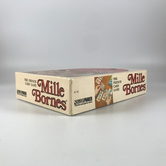 Vintage Mille Bornes Card Game - Parker Brothers 1971 Complete Sealed - Picture 2 of 9